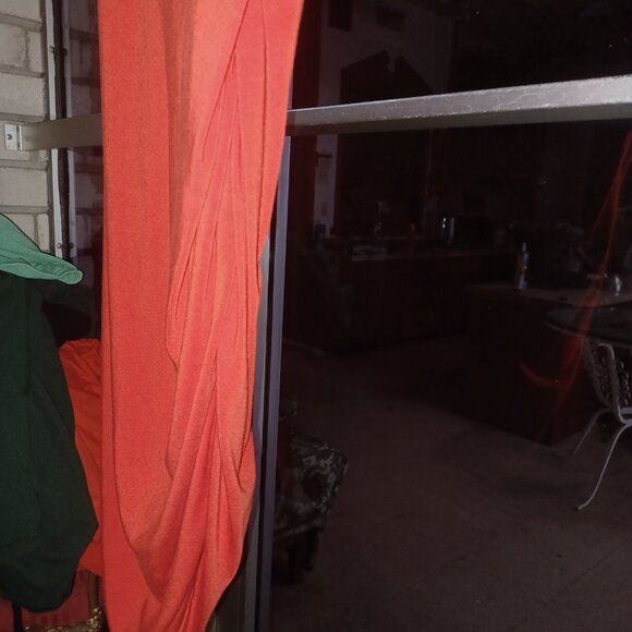 Sofia Vergara Women's Summer Dress Large (12-14) Reddish Orange - Picture 5 of 5